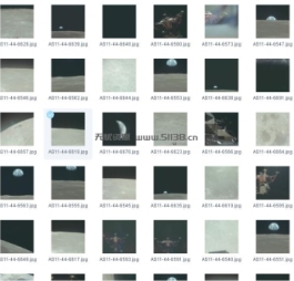 阿波罗登月航空航天照片JPG高清图片设计素材打包下载